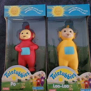 Teletubbies Po and Laa-Laa Toy Set - Red and Yellow